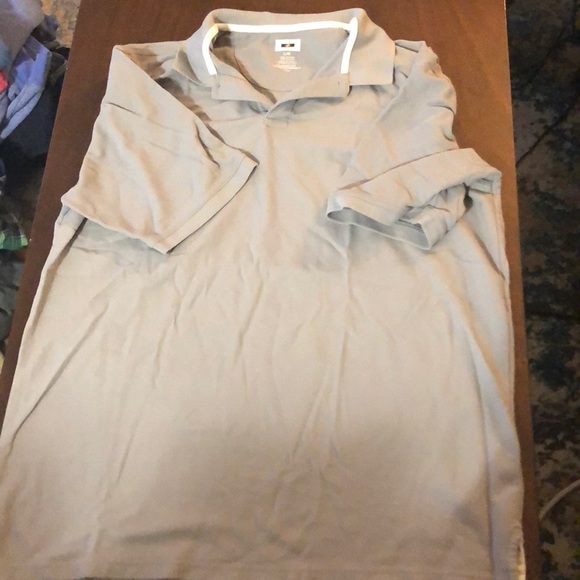 Men’s grey polo shirt - Picture 2 of 3